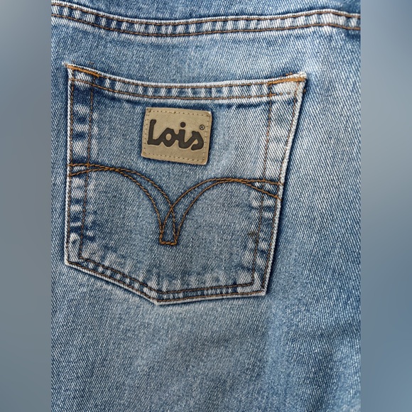 Lois Blue Straight-Leg Jeans - 30 x 30 - Picture 5 of 9